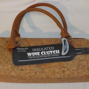 Wine clutch - carry your wine like a pro ! NWT !